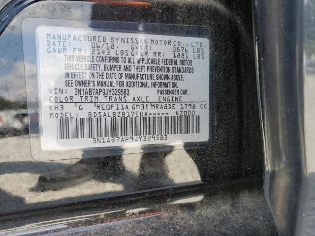 Photo 11 VIN: 3N1AB7AP9JY329583 - NISSAN SENTRA S 