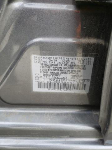 Photo 9 VIN: 3N1AB7AP9JY339787 - NISSAN SENTRA S 