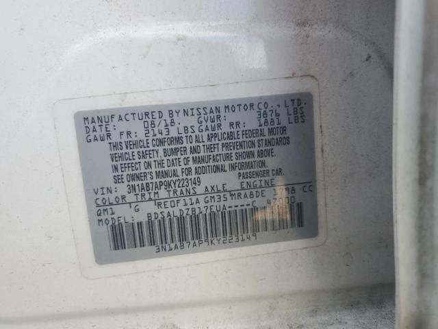 Photo 12 VIN: 3N1AB7AP9KY223149 - NISSAN SENTRA 