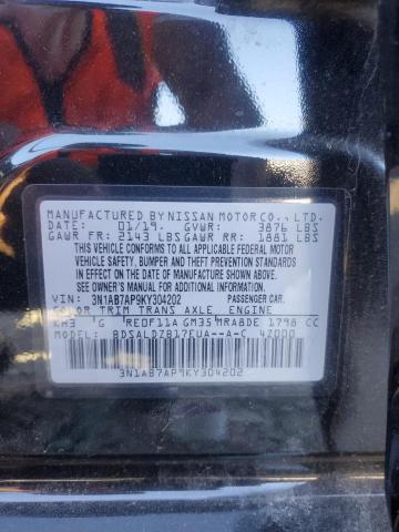 Photo 12 VIN: 3N1AB7AP9KY304202 - NISSAN SENTRA S 