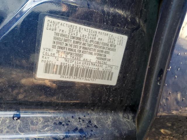 Photo 11 VIN: 3N1AB7AP9KY366957 - NISSAN SENTRA S 