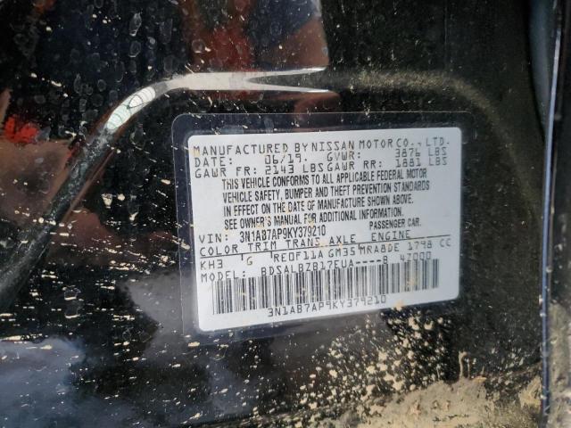 Photo 12 VIN: 3N1AB7AP9KY379210 - NISSAN SENTRA S 