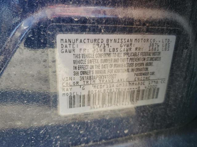 Photo 11 VIN: 3N1AB7AP9KY413307 - NISSAN SENTRA 