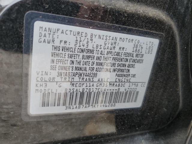 Photo 11 VIN: 3N1AB7AP9KY446288 - NISSAN SENTRA 