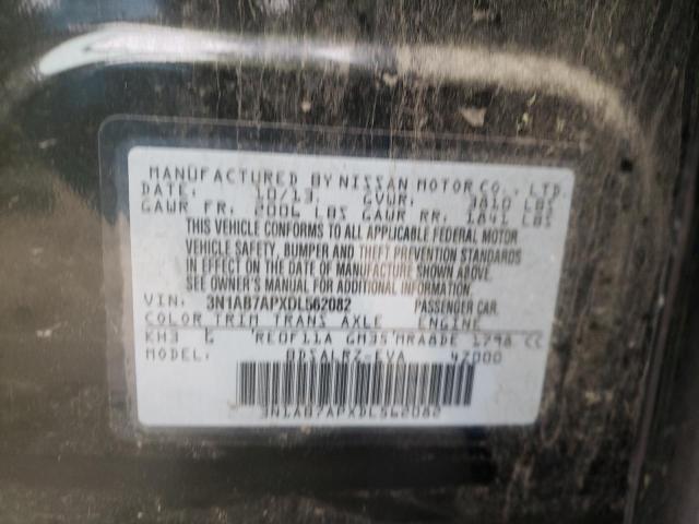 Photo 9 VIN: 3N1AB7APXDL562082 - NISSAN SENTRA S 