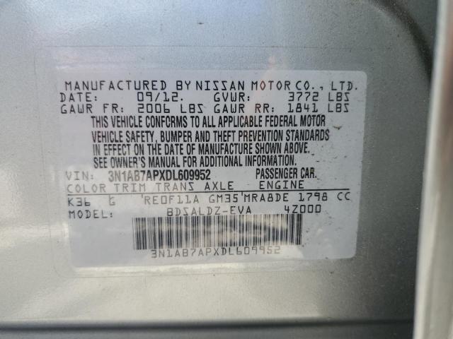 Photo 11 VIN: 3N1AB7APXDL609952 - NISSAN SENTRA 