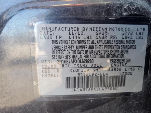 Photo 11 VIN: 3N1AB7APXDL629280 - NISSAN SENTRA S 