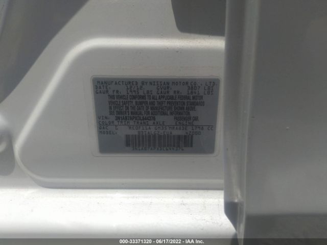 Photo 8 VIN: 3N1AB7APXDL644376 - NISSAN SENTRA 