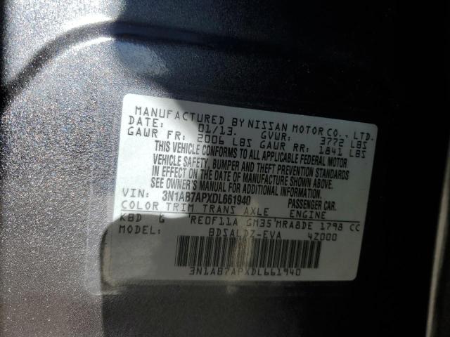 Photo 11 VIN: 3N1AB7APXDL661940 - NISSAN SENTRA 