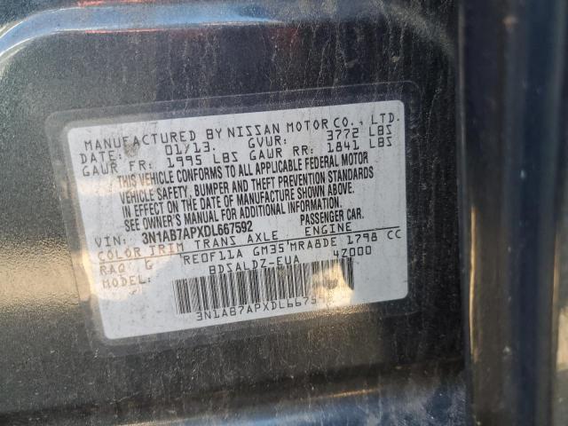 Photo 11 VIN: 3N1AB7APXDL667592 - NISSAN SENTRA S 