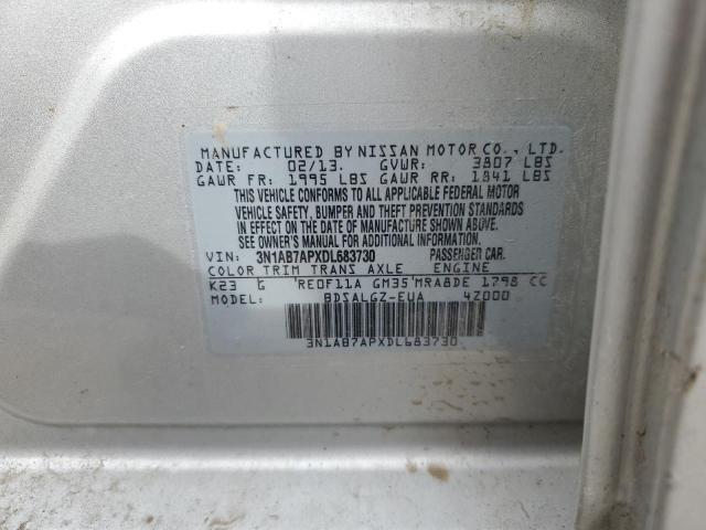 Photo 11 VIN: 3N1AB7APXDL683730 - NISSAN SENTRA 