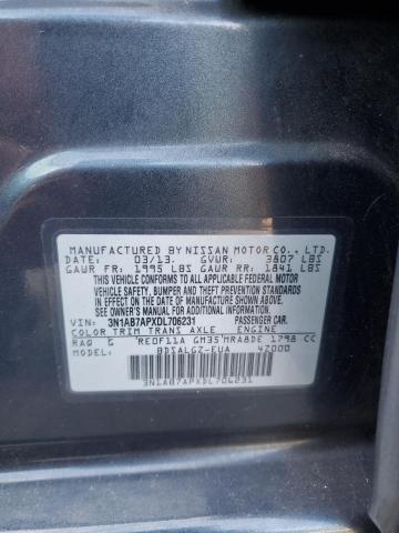 Photo 11 VIN: 3N1AB7APXDL706231 - NISSAN SENTRA S 