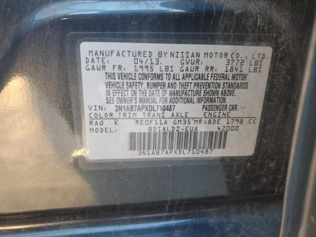 Photo 11 VIN: 3N1AB7APXDL710487 - NISSAN SENTRA S 