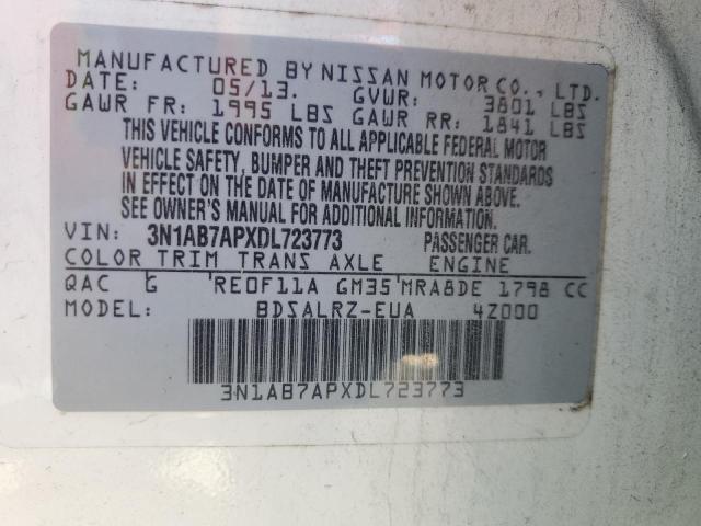 Photo 11 VIN: 3N1AB7APXDL723773 - NISSAN SENTRA 