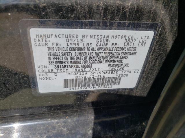 Photo 11 VIN: 3N1AB7APXDL780863 - NISSAN SENTRA 