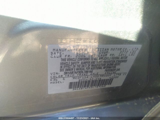 Photo 8 VIN: 3N1AB7APXDL789160 - NISSAN SENTRA 