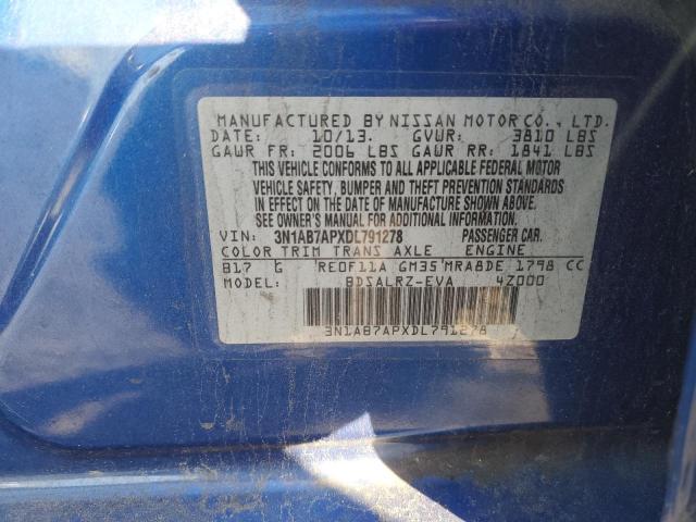 Photo 11 VIN: 3N1AB7APXDL791278 - NISSAN SENTRA 