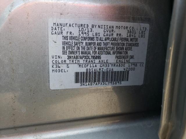 Photo 11 VIN: 3N1AB7APXDL795895 - NISSAN SENTRA 