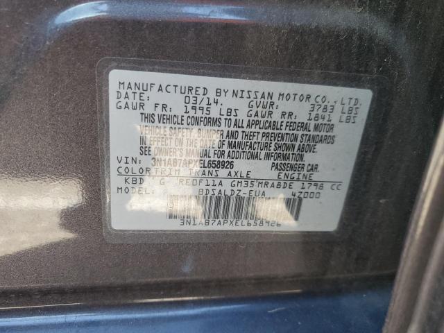 Photo 11 VIN: 3N1AB7APXEL658926 - NISSAN SENTRA 