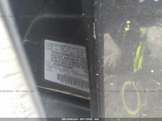 Photo 8 VIN: 3N1AB7APXEL678447 - NISSAN SENTRA 