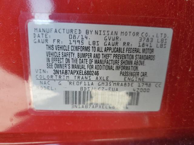 Photo 11 VIN: 3N1AB7APXEL680246 - NISSAN SENTRA 