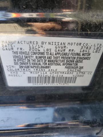 Photo 11 VIN: 3N1AB7APXEL694891 - NISSAN SENTRA 