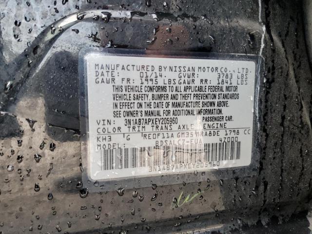 Photo 12 VIN: 3N1AB7APXEY205960 - NISSAN SENTRA S 