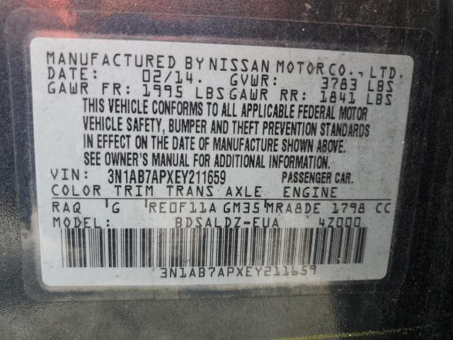 Photo 11 VIN: 3N1AB7APXEY211659 - NISSAN SENTRA 