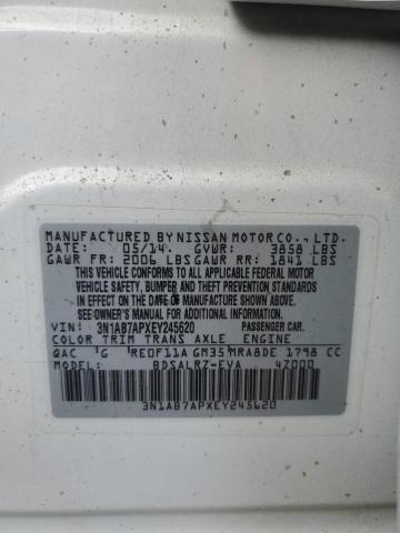 Photo 11 VIN: 3N1AB7APXEY245620 - NISSAN SENTRA 