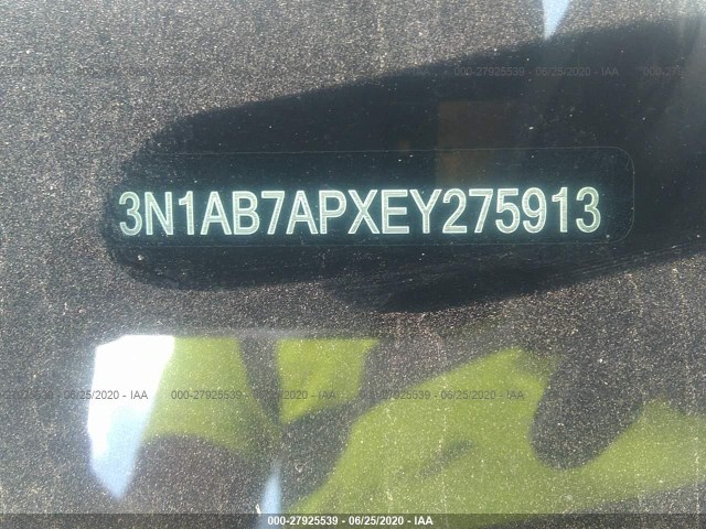 Photo 8 VIN: 3N1AB7APXEY275913 - NISSAN SENTRA 