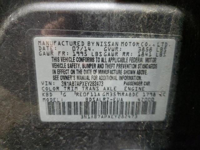 Photo 11 VIN: 3N1AB7APXEY282473 - NISSAN SENTRA 