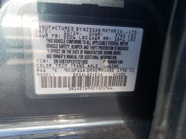 Photo 11 VIN: 3N1AB7APXEY321966 - NISSAN SENTRA S 