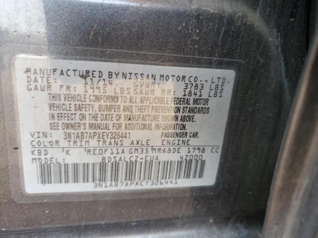 Photo 11 VIN: 3N1AB7APXEY326441 - NISSAN SENTRA S 