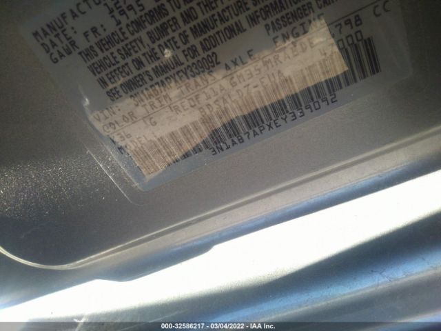 Photo 8 VIN: 3N1AB7APXEY339092 - NISSAN SENTRA 