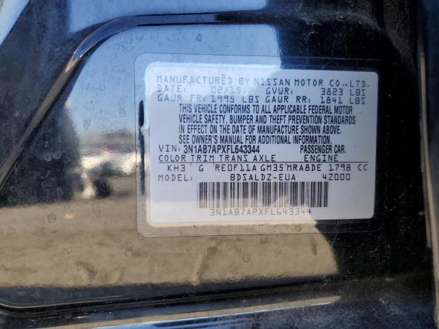 Photo 11 VIN: 3N1AB7APXFL643344 - NISSAN SENTRA 