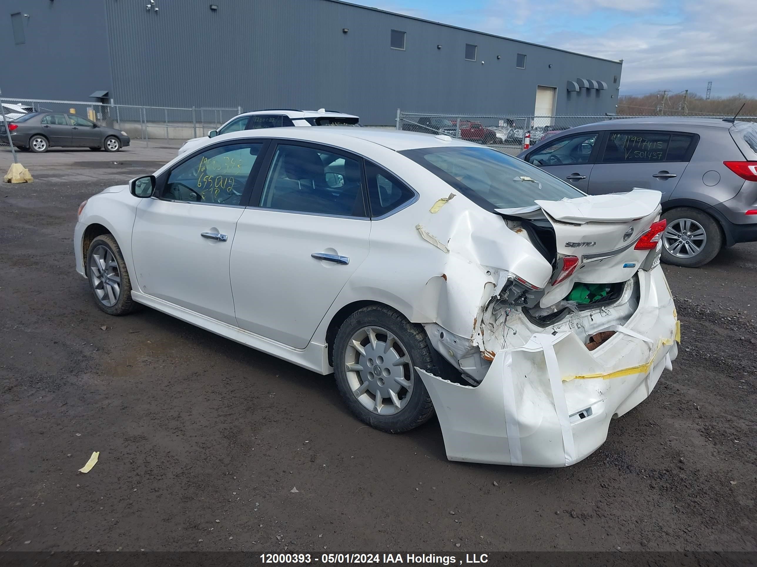 Photo 2 VIN: 3N1AB7APXFL655042 - NISSAN SENTRA 