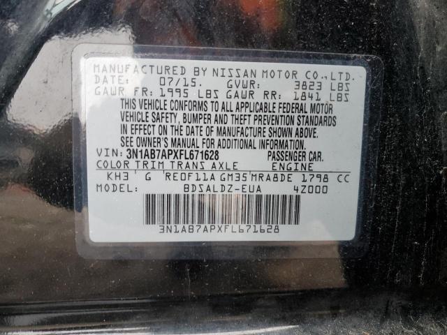 Photo 11 VIN: 3N1AB7APXFL671628 - NISSAN SENTRA 