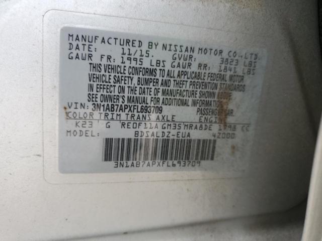 Photo 12 VIN: 3N1AB7APXFL693709 - NISSAN SENTRA 