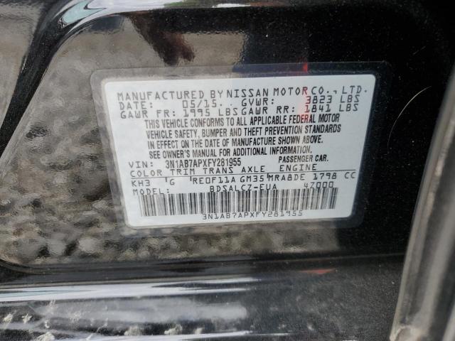 Photo 11 VIN: 3N1AB7APXFY281955 - NISSAN SENTRA 