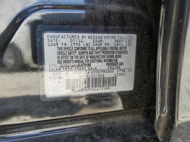 Photo 11 VIN: 3N1AB7APXGL675180 - NISSAN SENTRA 