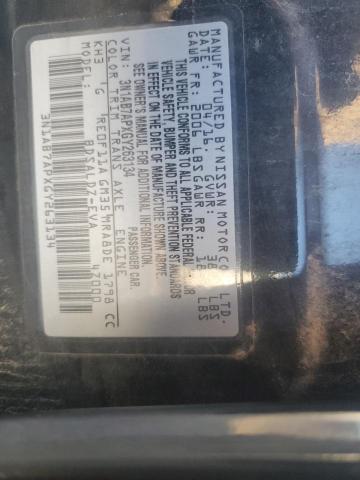 Photo 11 VIN: 3N1AB7APXGY263134 - NISSAN SENTRA S 