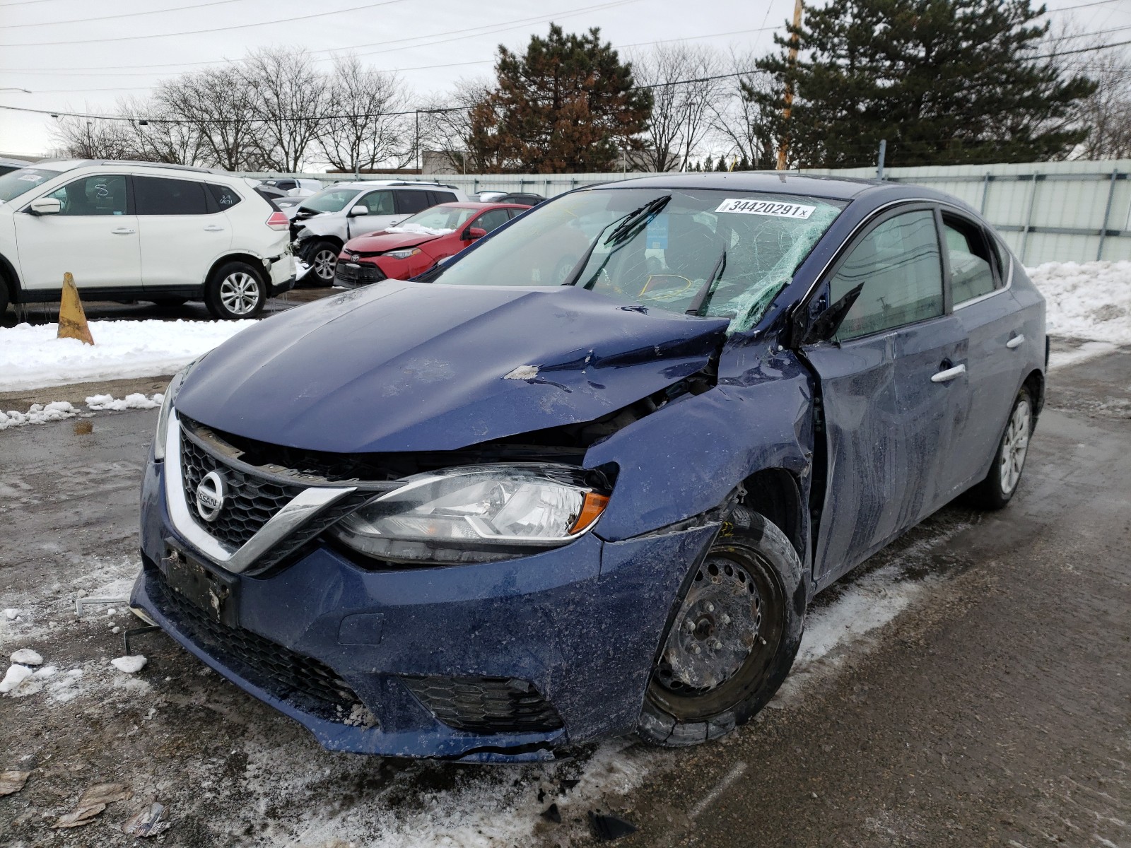 Photo 1 VIN: 3N1AB7APXGY267006 - NISSAN SENTRA S 