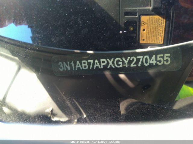 Photo 8 VIN: 3N1AB7APXGY270455 - NISSAN SENTRA 