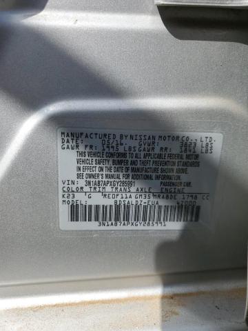 Photo 12 VIN: 3N1AB7APXGY285991 - NISSAN SENTRA 