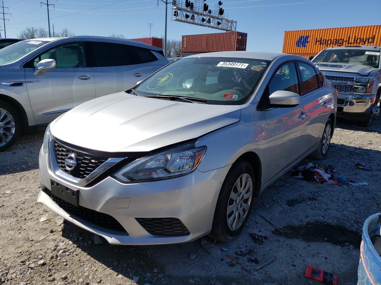 Photo 1 VIN: 3N1AB7APXGY297753 - NISSAN SENTRA S 