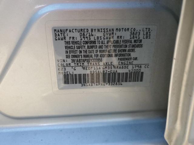 Photo 11 VIN: 3N1AB7APXGY332856 - NISSAN SENTRA 