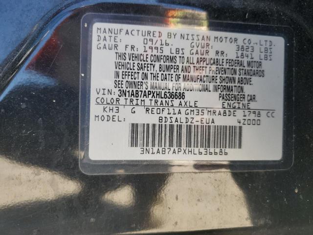 Photo 11 VIN: 3N1AB7APXHL636686 - NISSAN SENTRA 