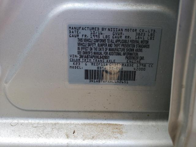 Photo 11 VIN: 3N1AB7APXHL642651 - NISSAN SENTRA 