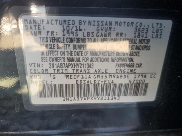 Photo 11 VIN: 3N1AB7APXHY211343 - NISSAN SENTRA S 