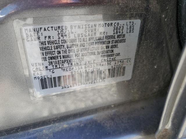 Photo 12 VIN: 3N1AB7APXHY211536 - NISSAN SENTRA 